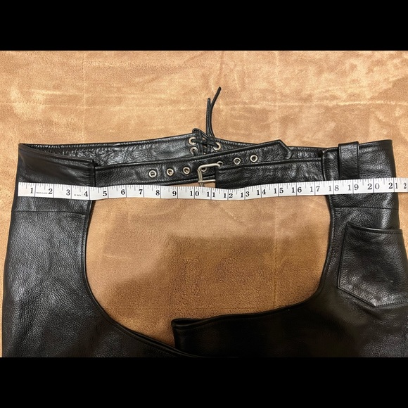 Wilson's Leather XL Men's Motorcycle Chaps - Picture 4 of 5